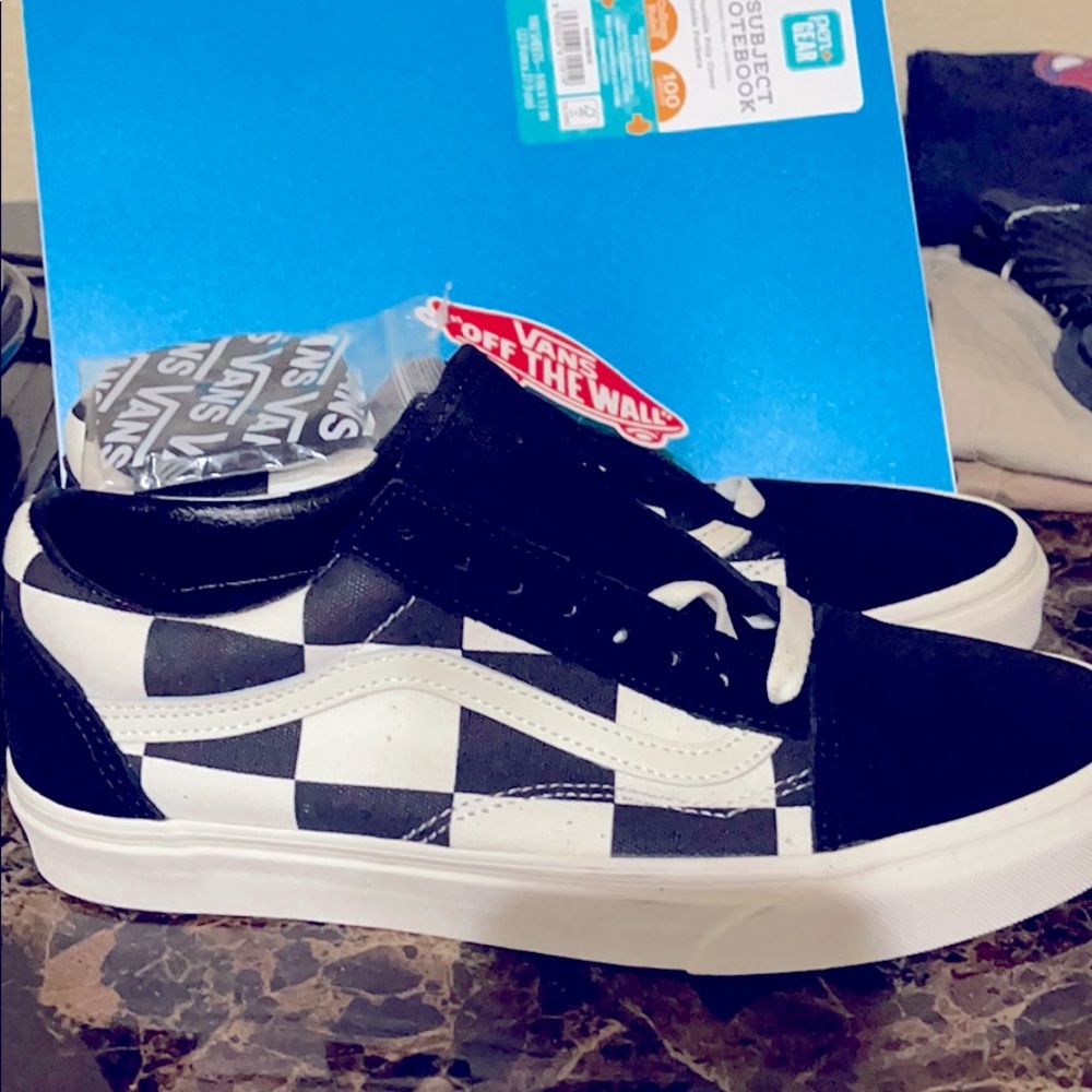 Vans shoes.